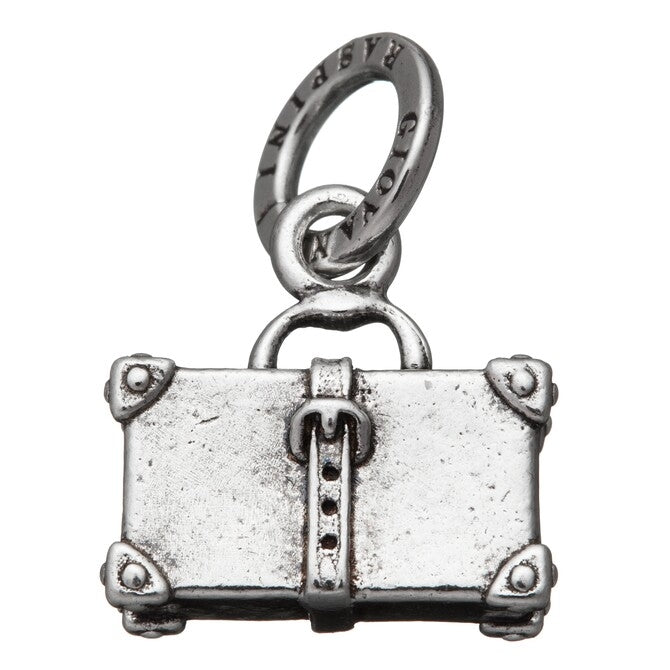 Charm Unisex Giovanni Raspini Argento 925 Valigia Realizzato A Mano 09502