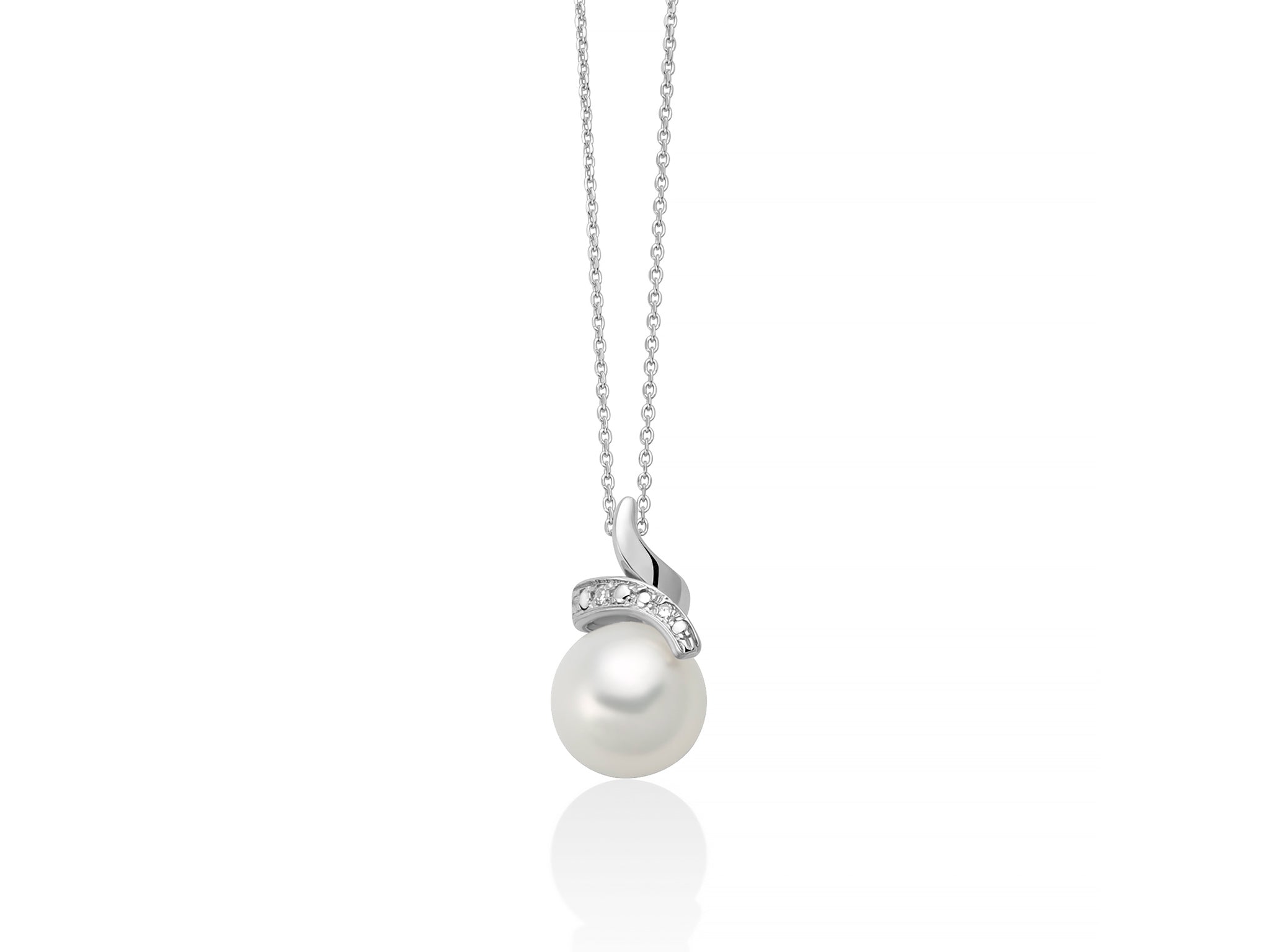 Collana Donna Miluna Oro 9 KT Perla 8-8,5 mm Diamante 0.984 ct PCL6730X