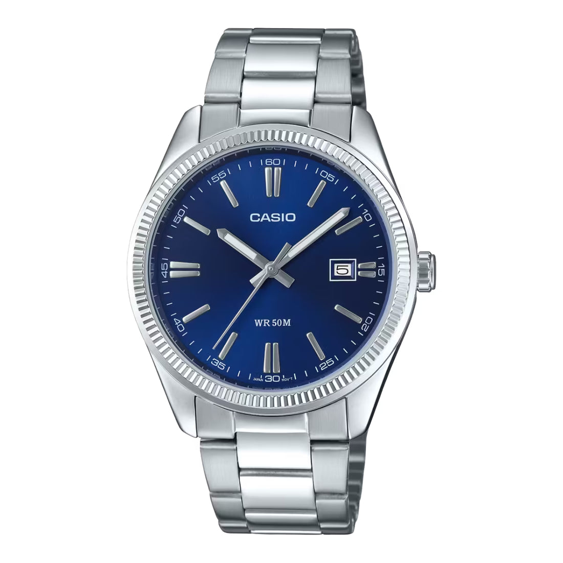 Orologio Unisex Acciaio Casio Quarzo Blu MTP-1302PD-2AVEF