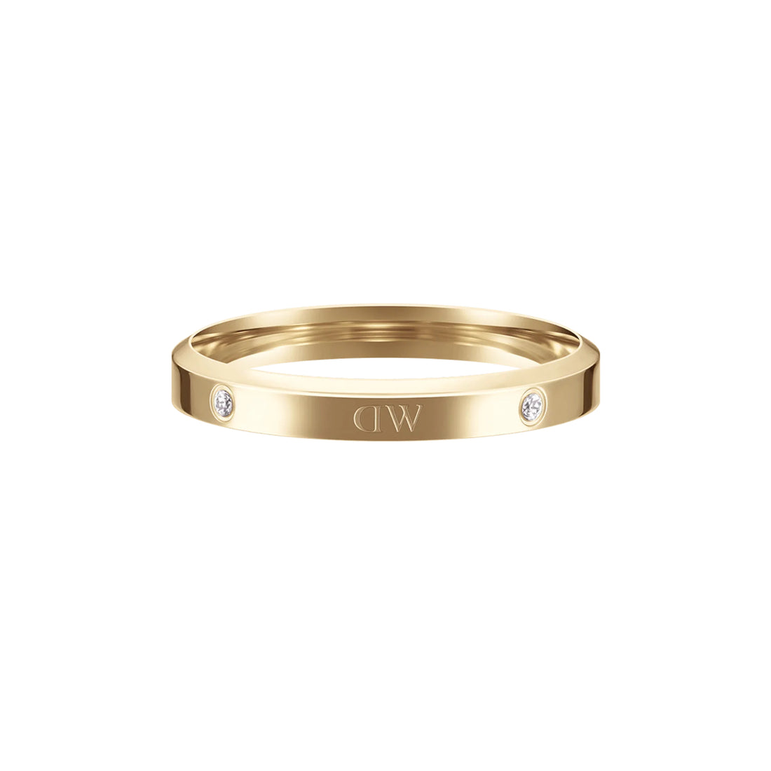 Anello Donna Daniel Wellington Oro Lumine Zirconi Misura 18 DW00400290