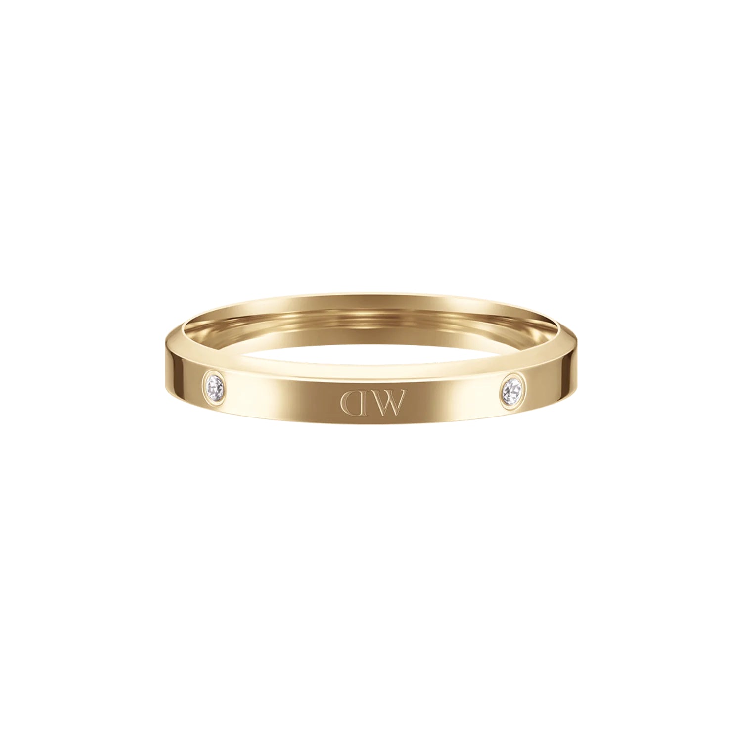 Anello Donna Daniel Wellington Oro Lumine Zirconi Misura 14 DW00400288
