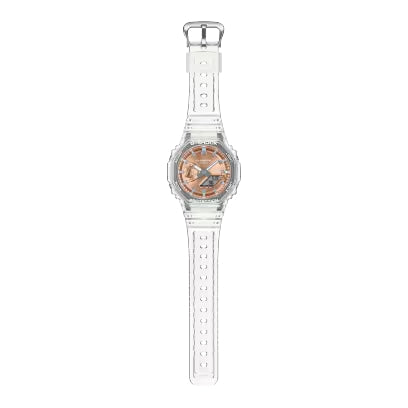 Orologio Unisex Casio G-SHOCK Rosè Scheletrato GA-2100BM-7A5ER