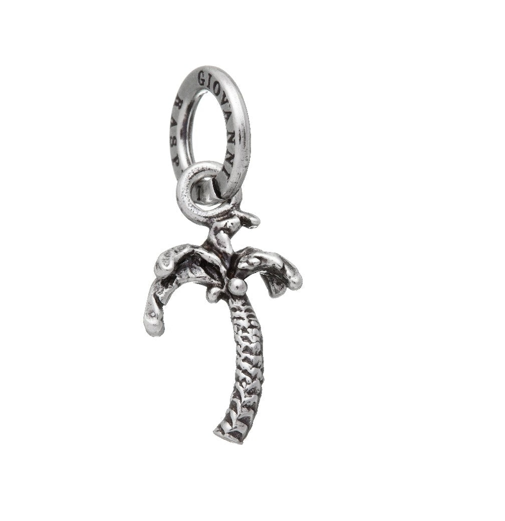 Charm Unisex Giovanni Raspini Argento 925 Ciondolo Palma Realizzato A Mano 09647