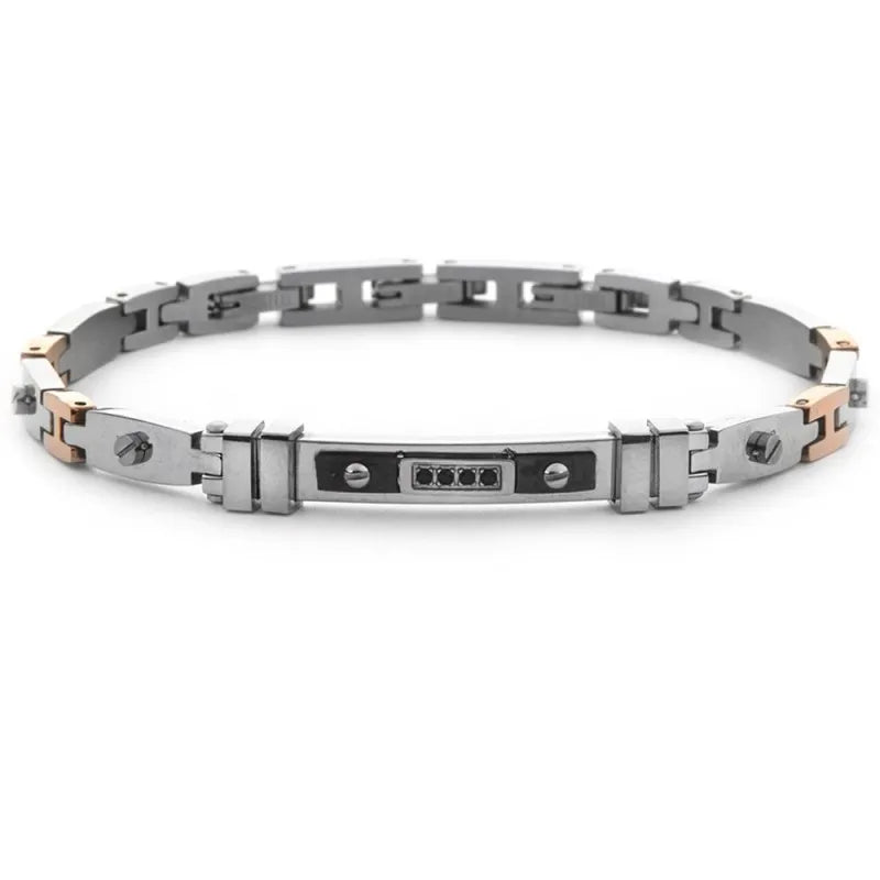 Bracciale Uomo 4US Cesare Paciotti Acciaio 4UBR7844