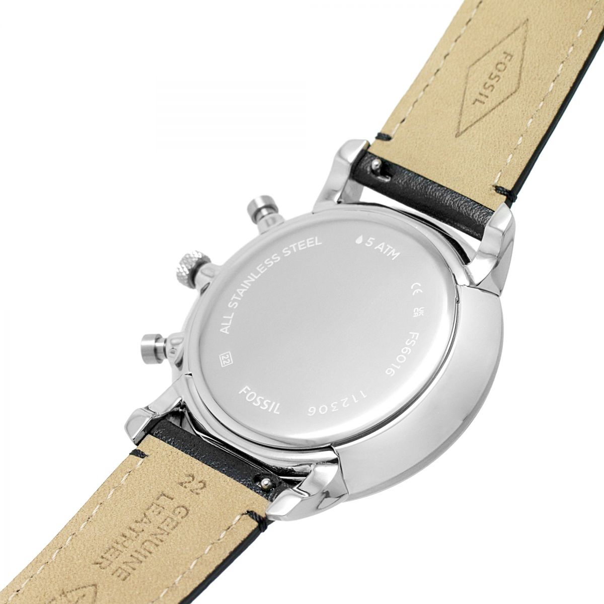 Orologio Uomo Acciaio Fossil Cronografo Quarzo neutra FS6016