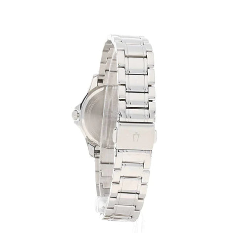Orologio Donna Bulova Quarzo Solo Tempo Classic Acciaio Madreperla Diamanti 96P152