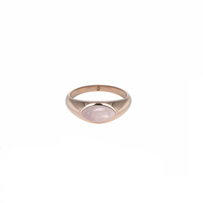 Anello Donna Liu Jo  Acciaio Rosè Pietra Nude LJ2878M12