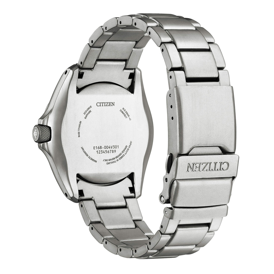 Orologio Uomo Citizen Promaster Titanio Eco Drive Quarzo Verde Data BN0241-59W
