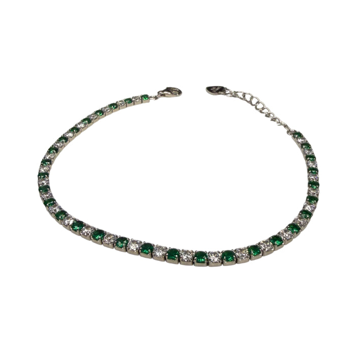 Bracciale Unisex Re Mida Tennis Argento 925 Modello 1+1