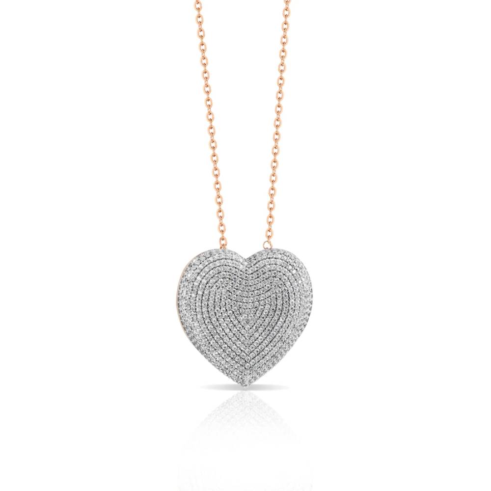 Collana Donna Sogni Argento 925 Pavè Zirconi Bianchi CL025RB