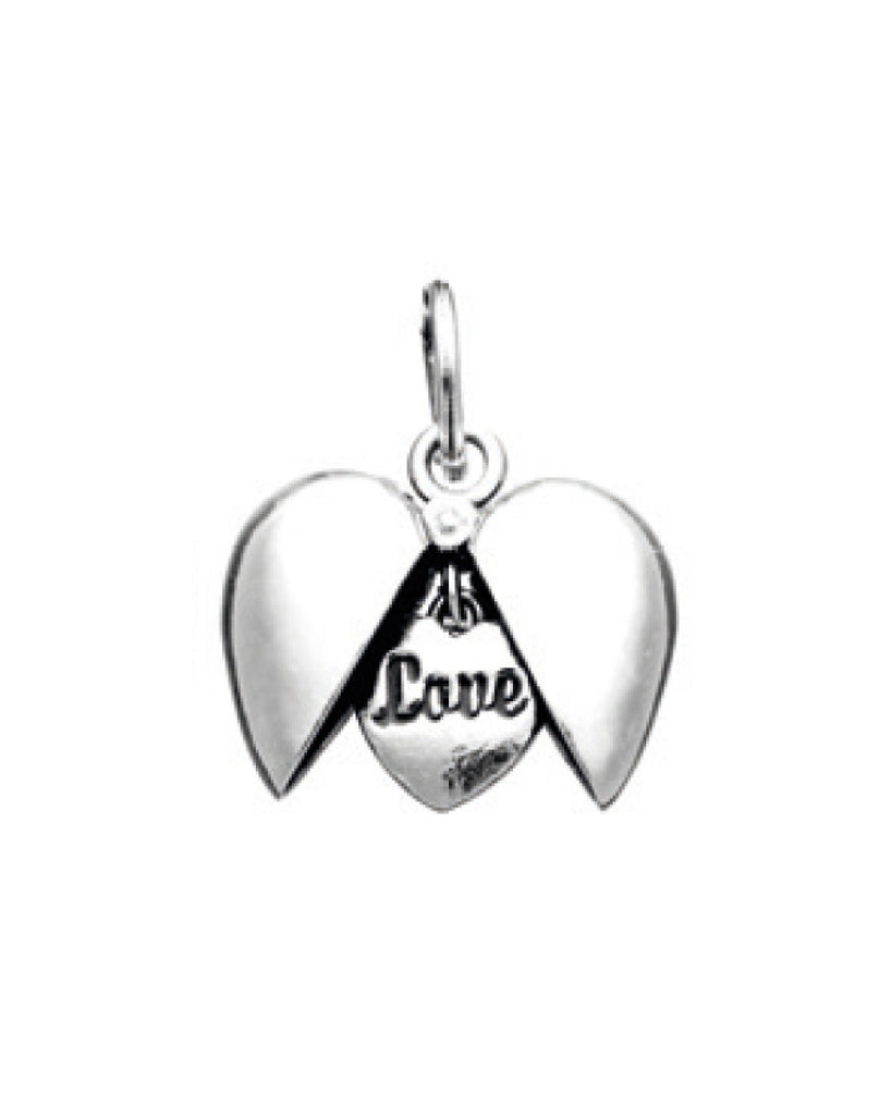 Charm Donna Giovanni Raspini Argento 925 Cuore Love Realizzato A Mano 11184
