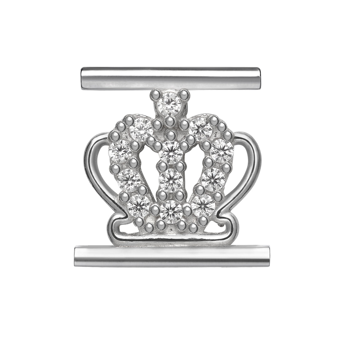 Ciondoli Donna Eleonora Giordani Argento Corona Zirconi EG0054