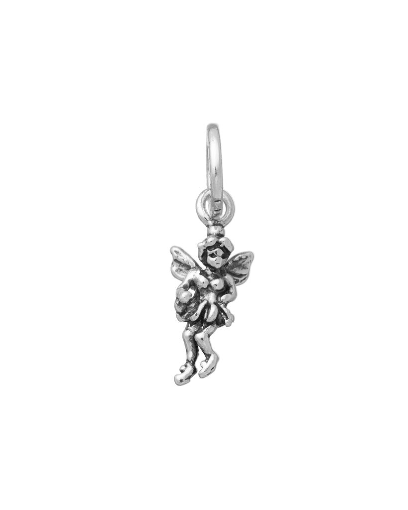 Charm Donna Giovanni Raspini Argento 925 Mini Fatina Realizzato A Mano 10919