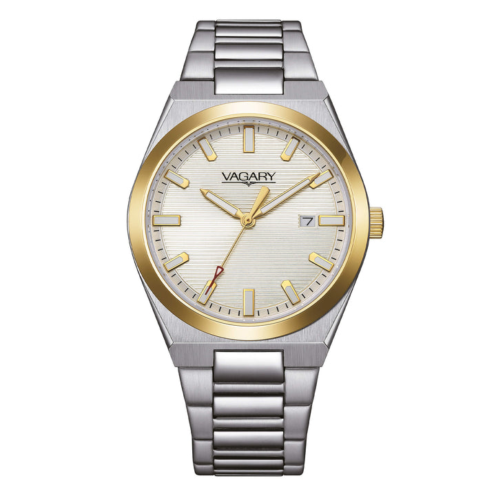 Orologio Uomo Vagary By Citizen Bicolore Quarzo Acciaio IB9-735-11