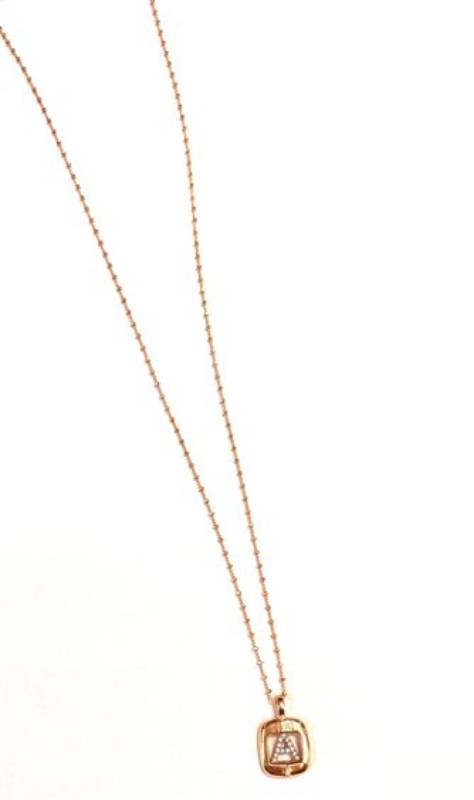 Collana Donna Eleonora Giordani Argento 925 Rosé Mini Rosario EGCO03