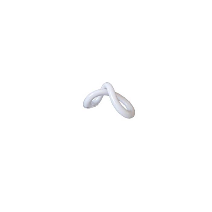Scultura Cristallo Onlylux Sogninfiniti 16 cm Bianco OL03479