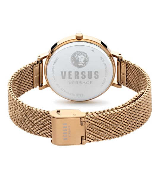Orologio Donna Versus By Versace Quarzo Solo Tempo Acciaio Rosè Leone VSP1F0521