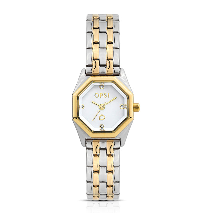 Orologio Donna Ops Objects Acciaio Bicolore Octagon OPSPW-1166-3450