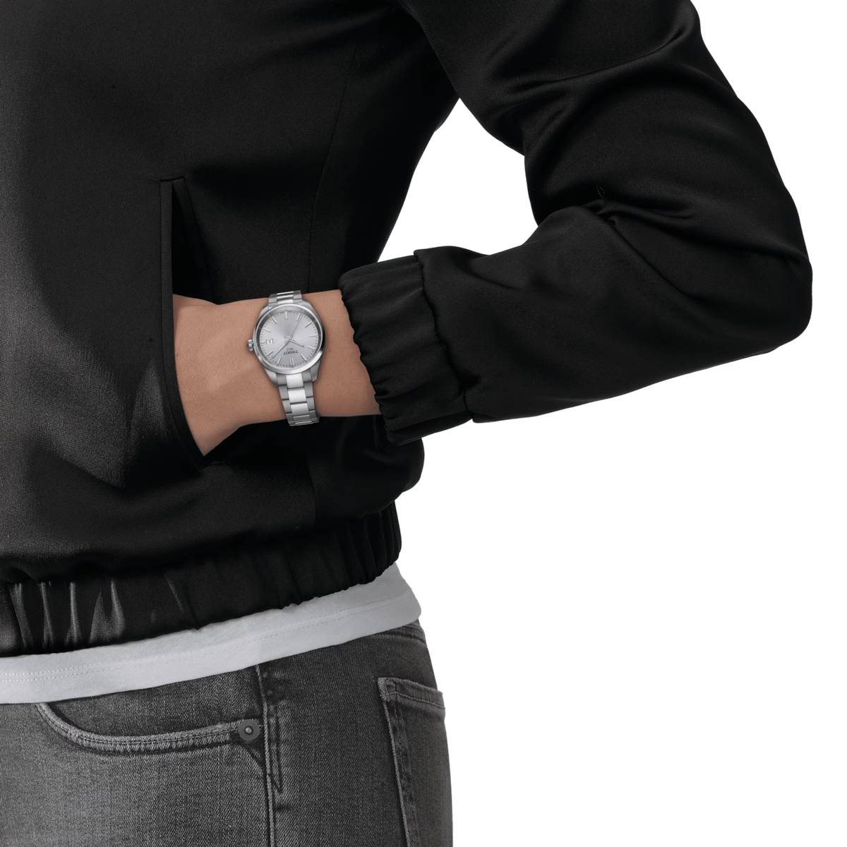 Orologio Donna Tissot PR 100 Turchese Acciaio Quarzo Data T1502101135100