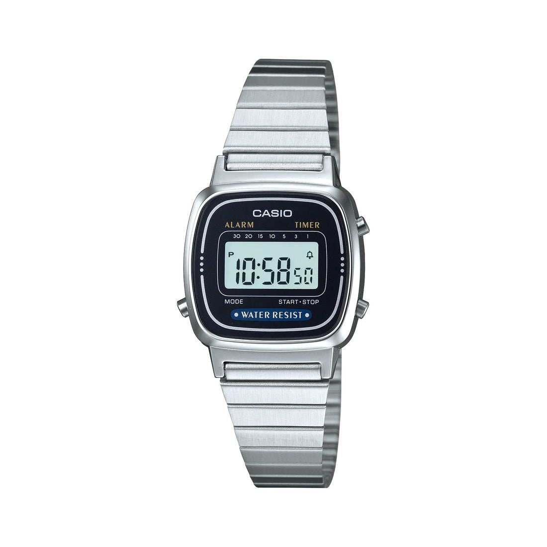Orologio Donna Casio Vintage Quarzo Digitale Acciaio Resina LA670WA-1DF