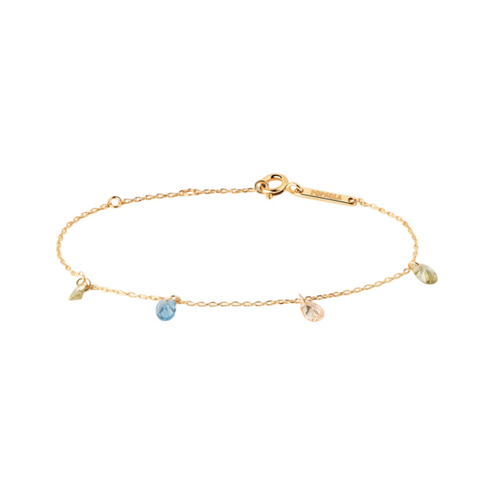 Bracciale Donna PDPaola Argento Dorato 925 Zircone Verde Rosa Blu PU01-790-U