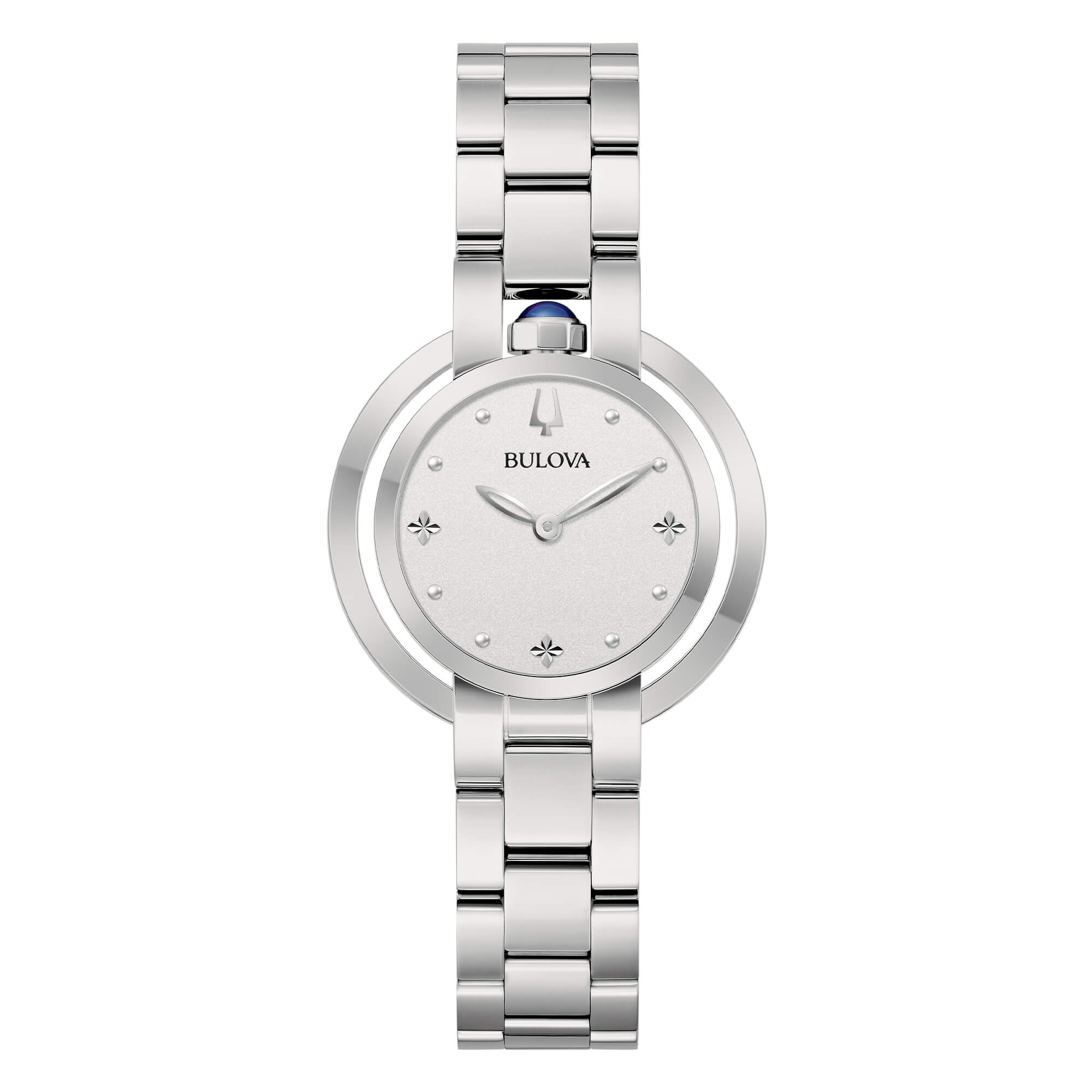 Orologio Donna Bulova Rubaiyat Zaffiiro Cabochon 96L342