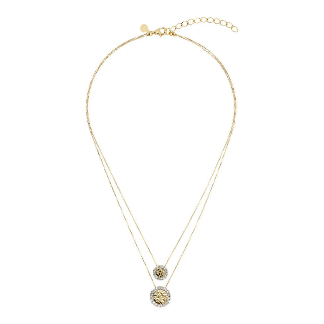 Collana Etrusca Donna Argento 925 Placcata Oro Giallo 18 KT WSET00725.YG