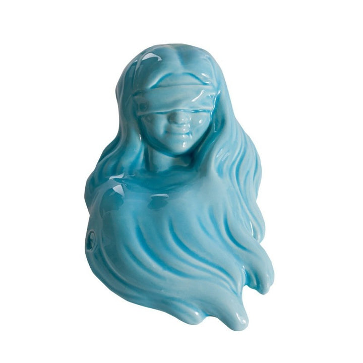 La Dea Bendata Ceramica Azzurro Mare TE100