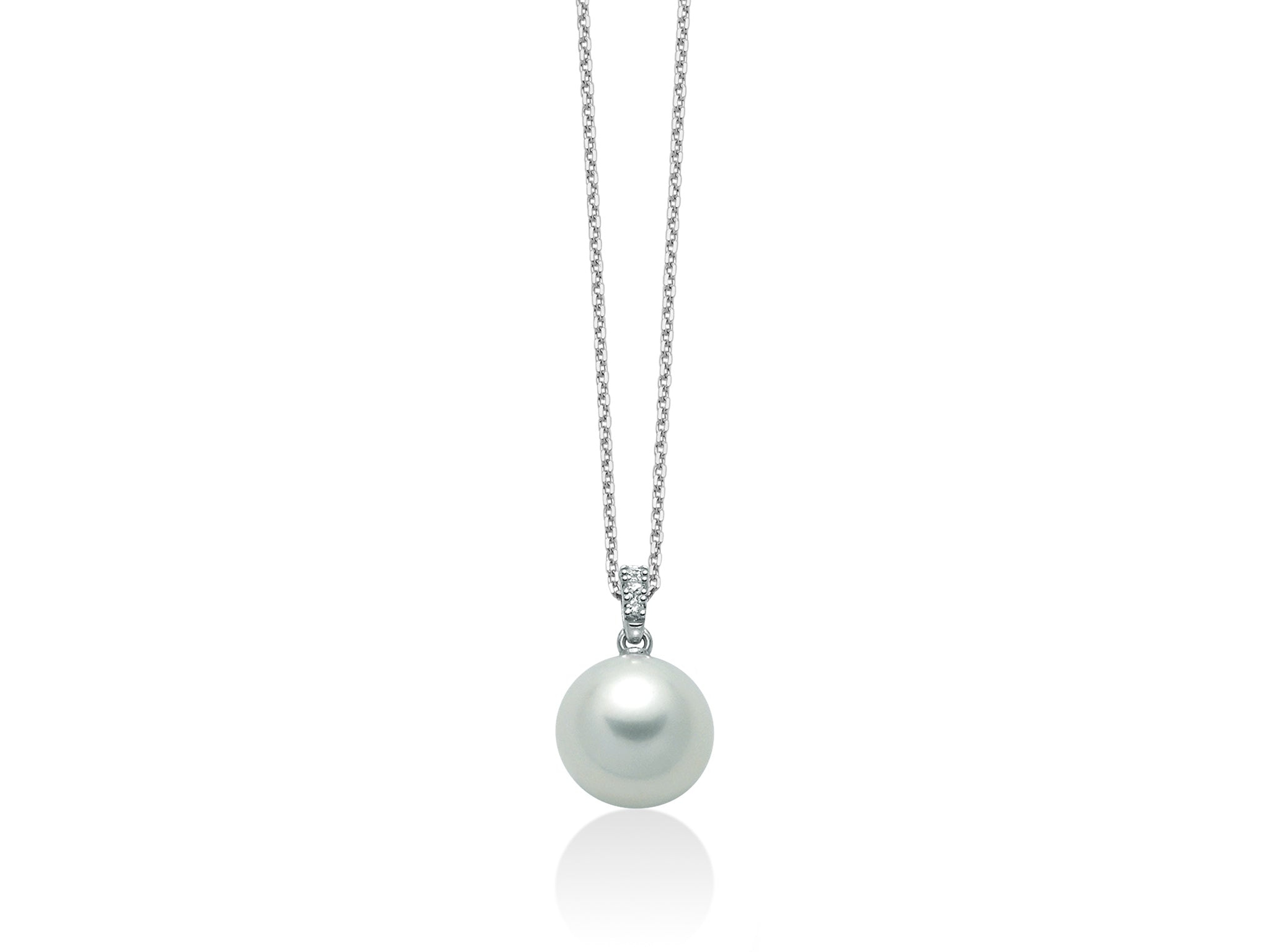 Collana Donna Miluna Girocollo ORO 750 con perla e diamanti PCL5501