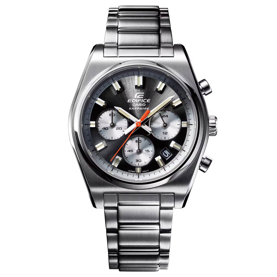 Orologio Uomo Casio Edifice Acciaio Cronografo Nero EFB-730D-1AVUEF