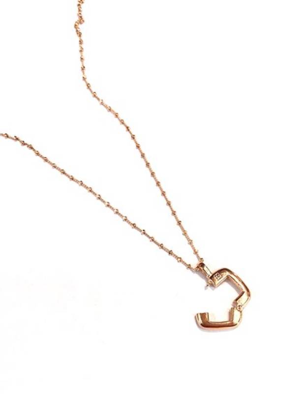 Collana Donna Eleonora Giordani Argento 925 Rosé Mini Rosario EGCO03