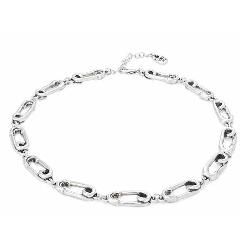 Collana Donna Uno De 50 Zama Fermaglio Catena Colore Argento COL1562MTL0000U