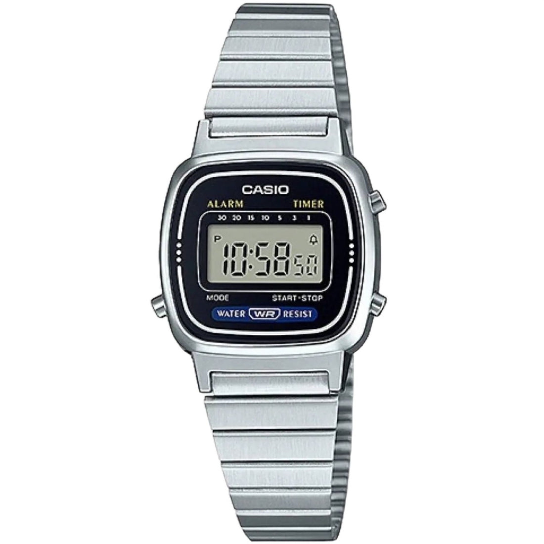 Orologio Donna Casio Vintage Quarzo Digitale Acciaio Resina LA670WA-2DF