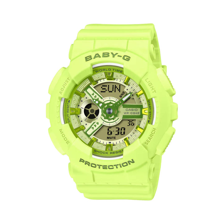 Orologio Bambino Ragazzo Casio G-SHOCK x STAR WARS GROGU Verde Fluo BA-110YK-3AER-MAN
