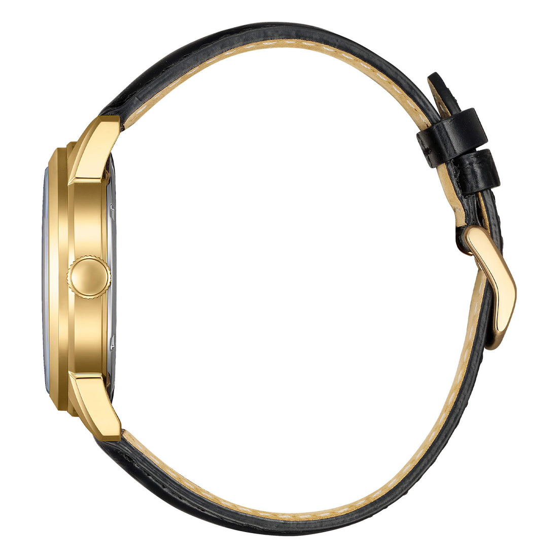 Orologio Uomo Citizen Rosè Eco-Drive Acciaio Pelle Data AW0153-04A