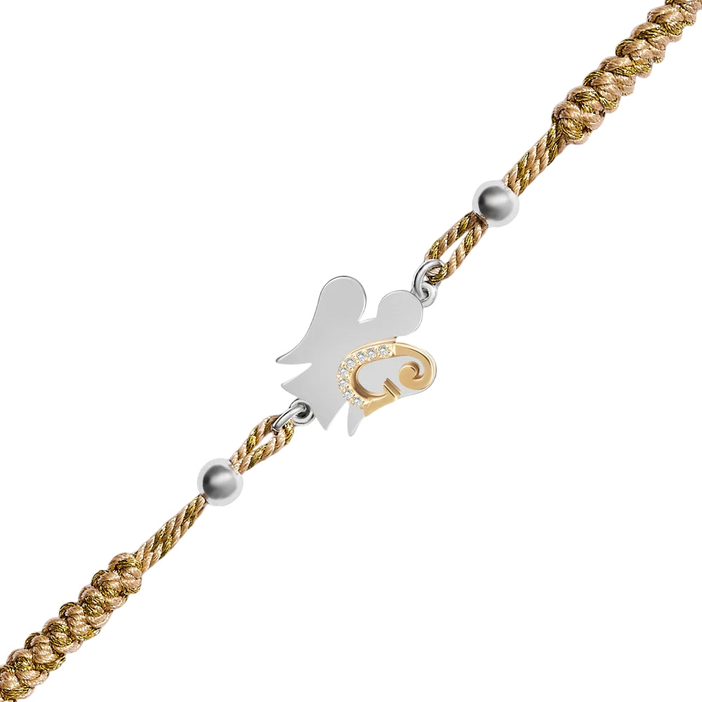 Bracciale Donna Argento 925 Roberto Giannotti Cordino Iniziale G GIA700G