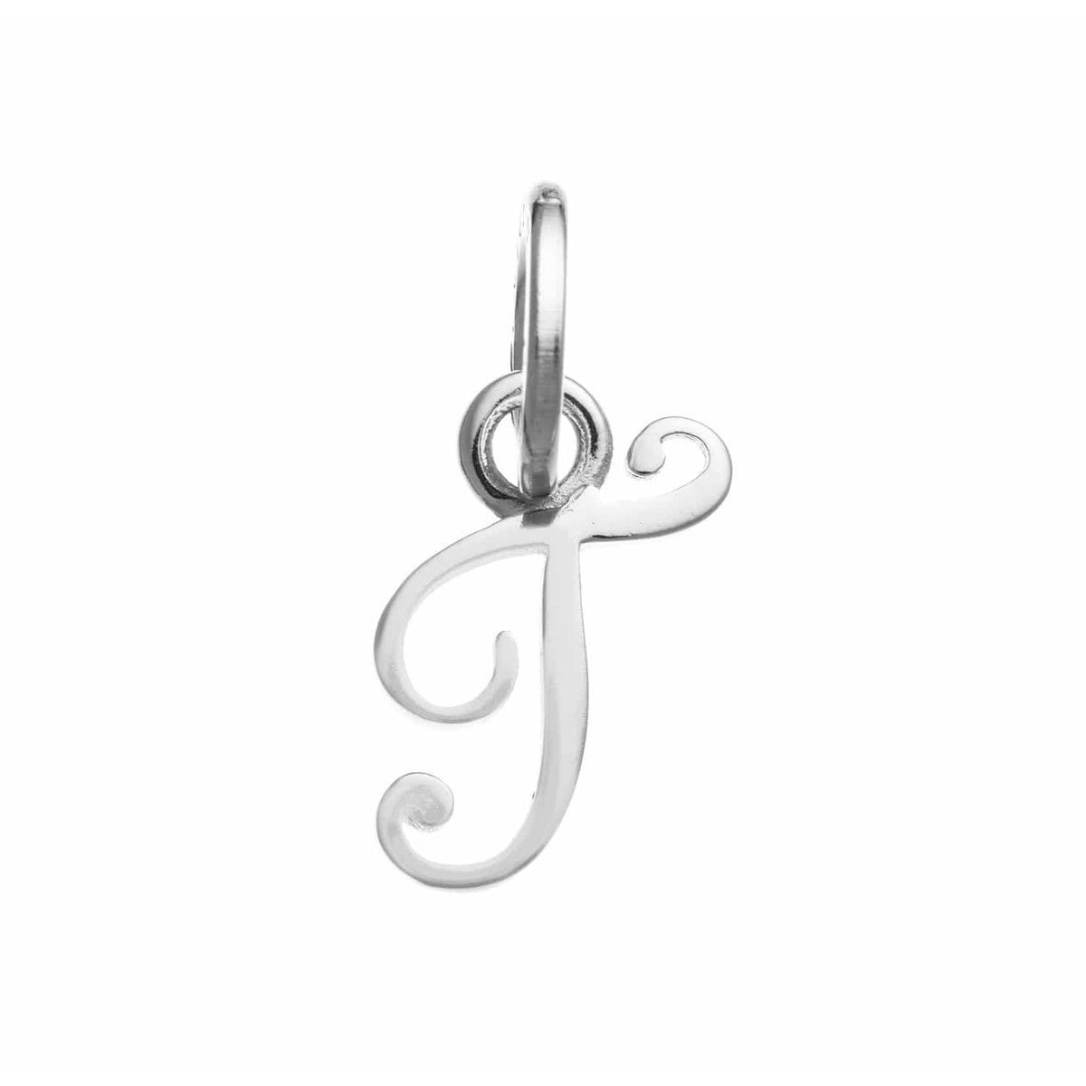 Charm Donna Giovanni Raspini Argento 925 Lettera T Juliet Realizzato A Mano 10739