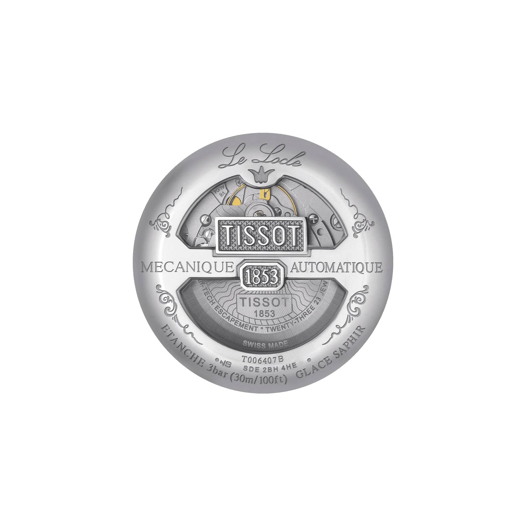 Orologio Uomo Tissot Le Locle Powermatic 80 Solo Tempo  T0064071605300