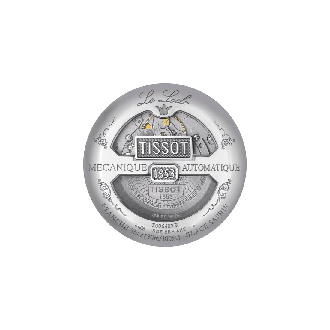 Orologio Uomo Tissot Le Locle Powermatic 80 Solo Tempo  T0064071605300