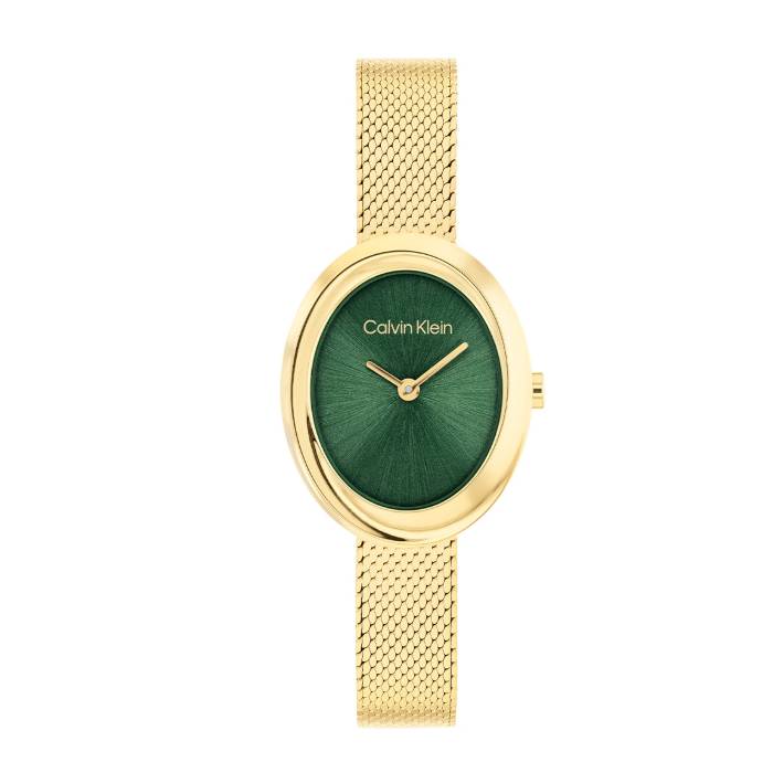Orologio Donna Acciaio Oro Calvin Klein Quarzo Solo Tempo 25100152