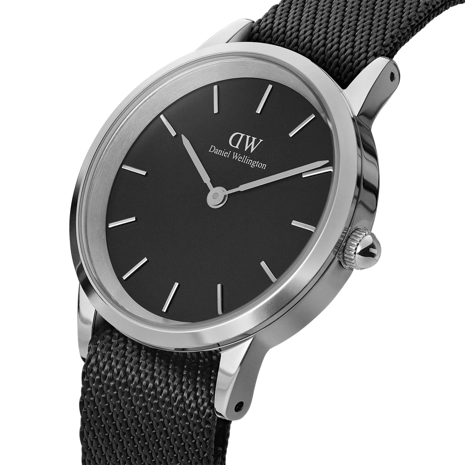 Orologio Uomo Daniel Wellington Acciaio Iconic Nato Cordura Nero 40 mm DW00100678