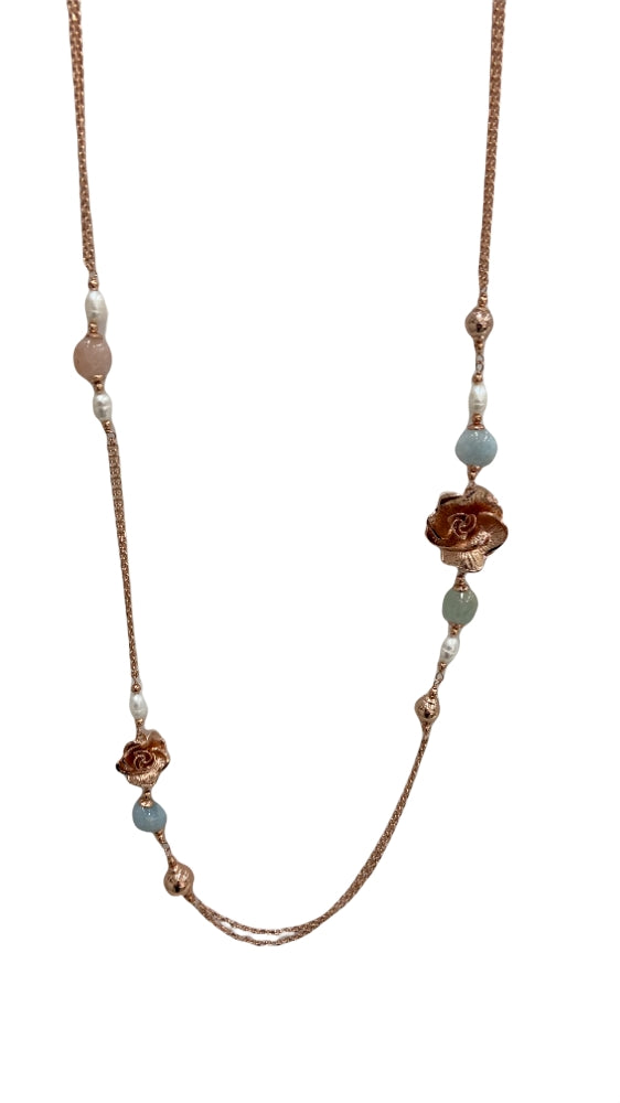 Collana Donna Lorenzo Ungari “Ungarite Rose”  CL721