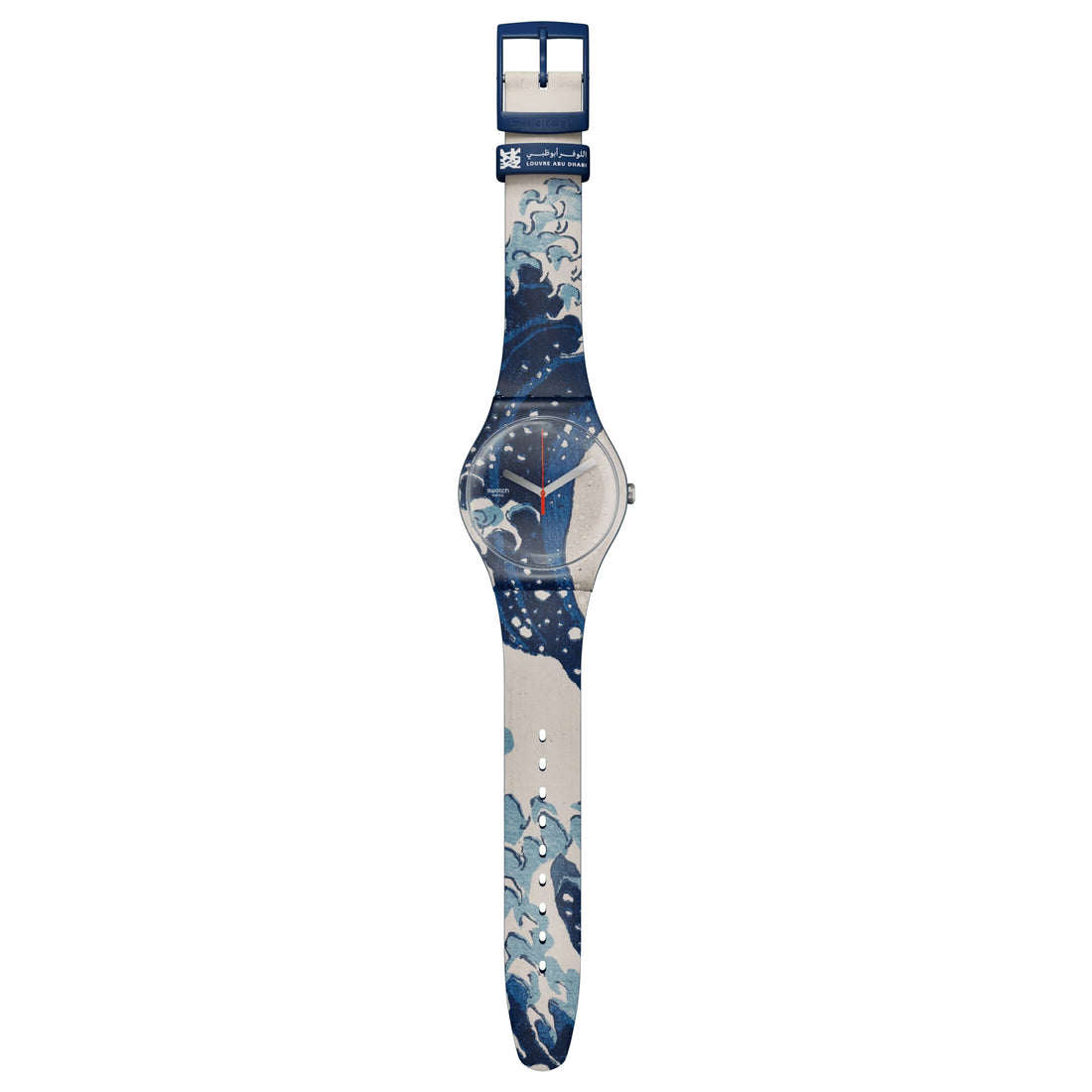 Orologio Unisex Swatch The Great Wave & Astrolabe Hokusai Quarzo Solo Tempo SUOZ351