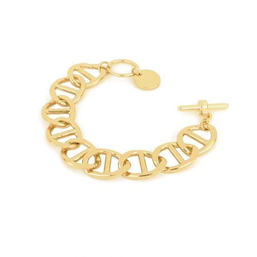 Bracciale Donna Unoaerre Bronzo Dorato Traversino 504578