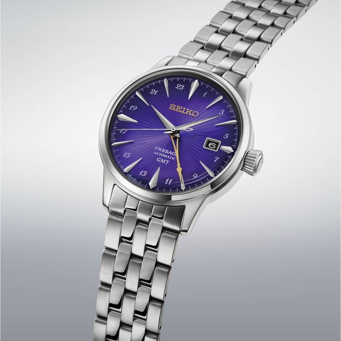 Orologio Uomo Seiko Presage Cocktail Edo Murasaki Edizione Limitata HCB006J1