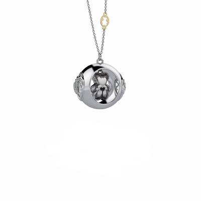 Collana Donna Nanàn Argento Chiama Angeli Orsetto NAN0634