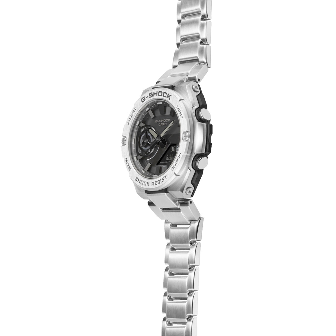 Orologio Uomo GShock Casio Acciaio Carica Solare Analogic Digital GST-B500D-1A1ER