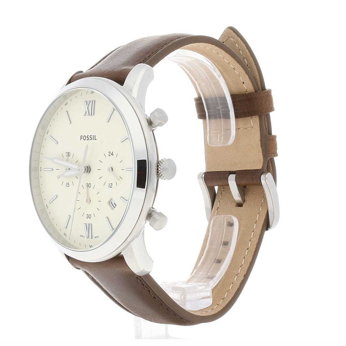 Orologio Uomo Acciaio Fossil Solo Tempo  Neutra FS5380