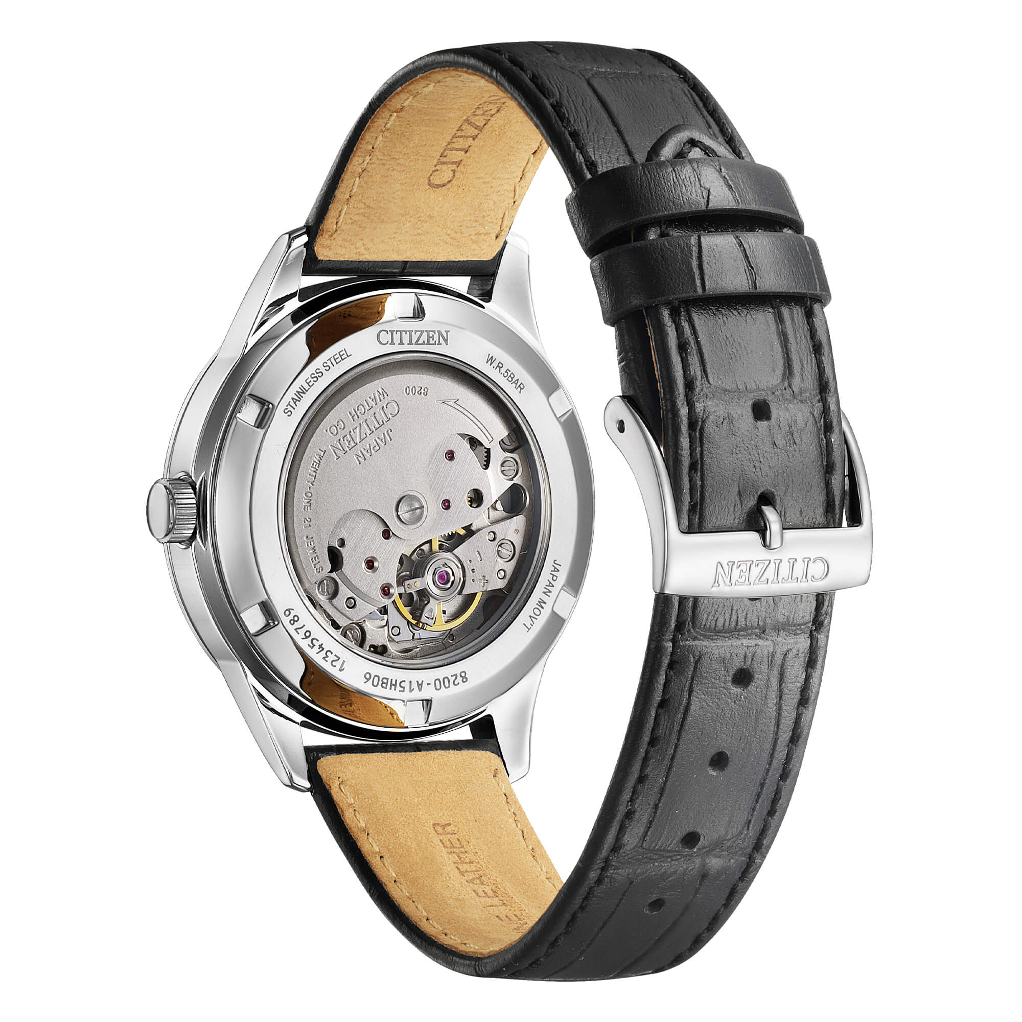 Orologio Uomo Citizen Automatico Acciaio Doppia Data NY4058-01E