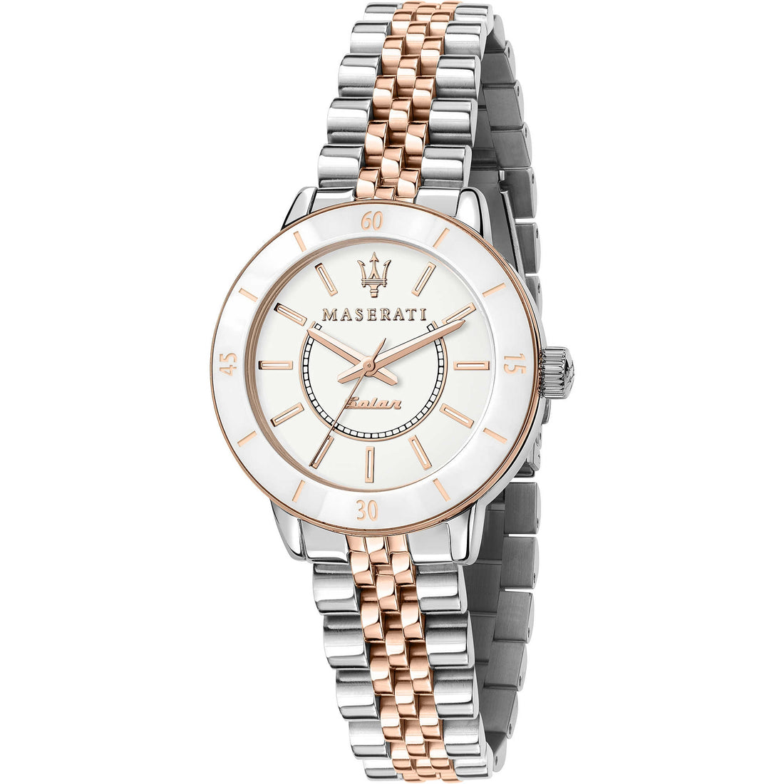 Orologio donna Acciaio Maserati  Aqua Edition carica solare solo tempo R8853145504